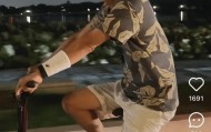 网友晒图：刚刚，偶遇马云在西湖边单车夜骑