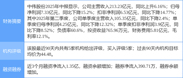 中伟股份涨11.20%,东吴证券二周前给出“买入”评级,目标价46.00元