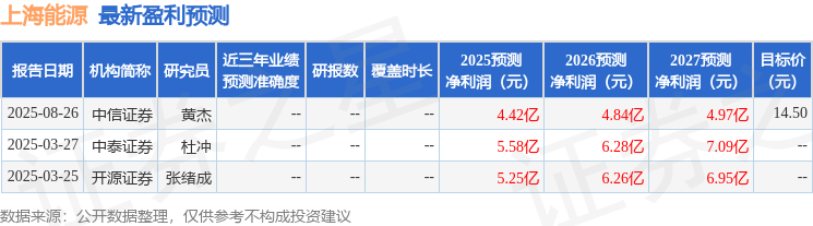 开源证券：给予上海能源买入评级