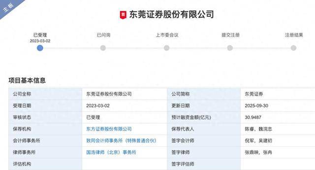 东莞证券IPO“长跑”冲线仍遥遥无期？经纪业务撑起半壁江山，佣金率连降