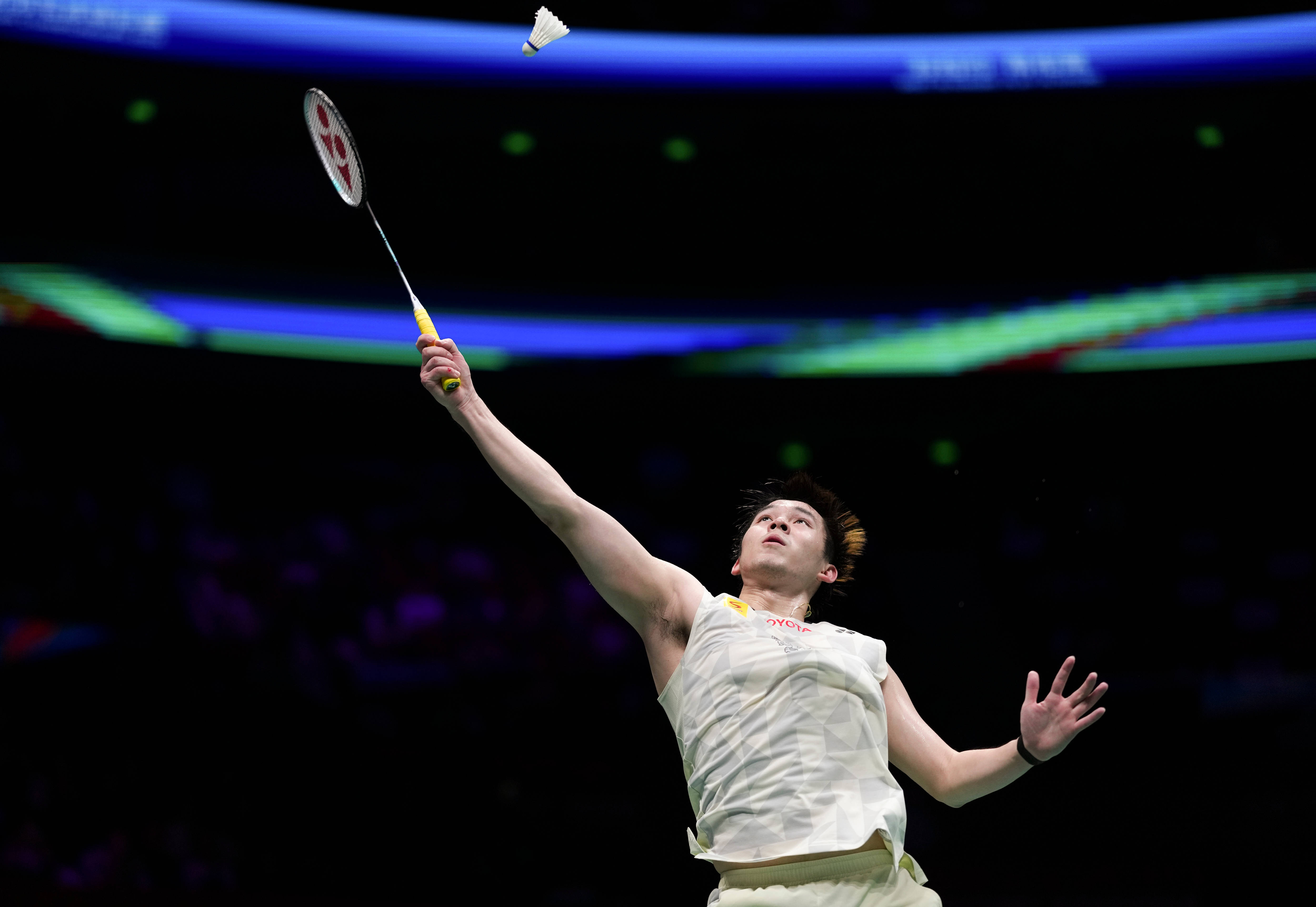 （体育）羽毛球——亚锦赛：翁泓阳无缘男单四强